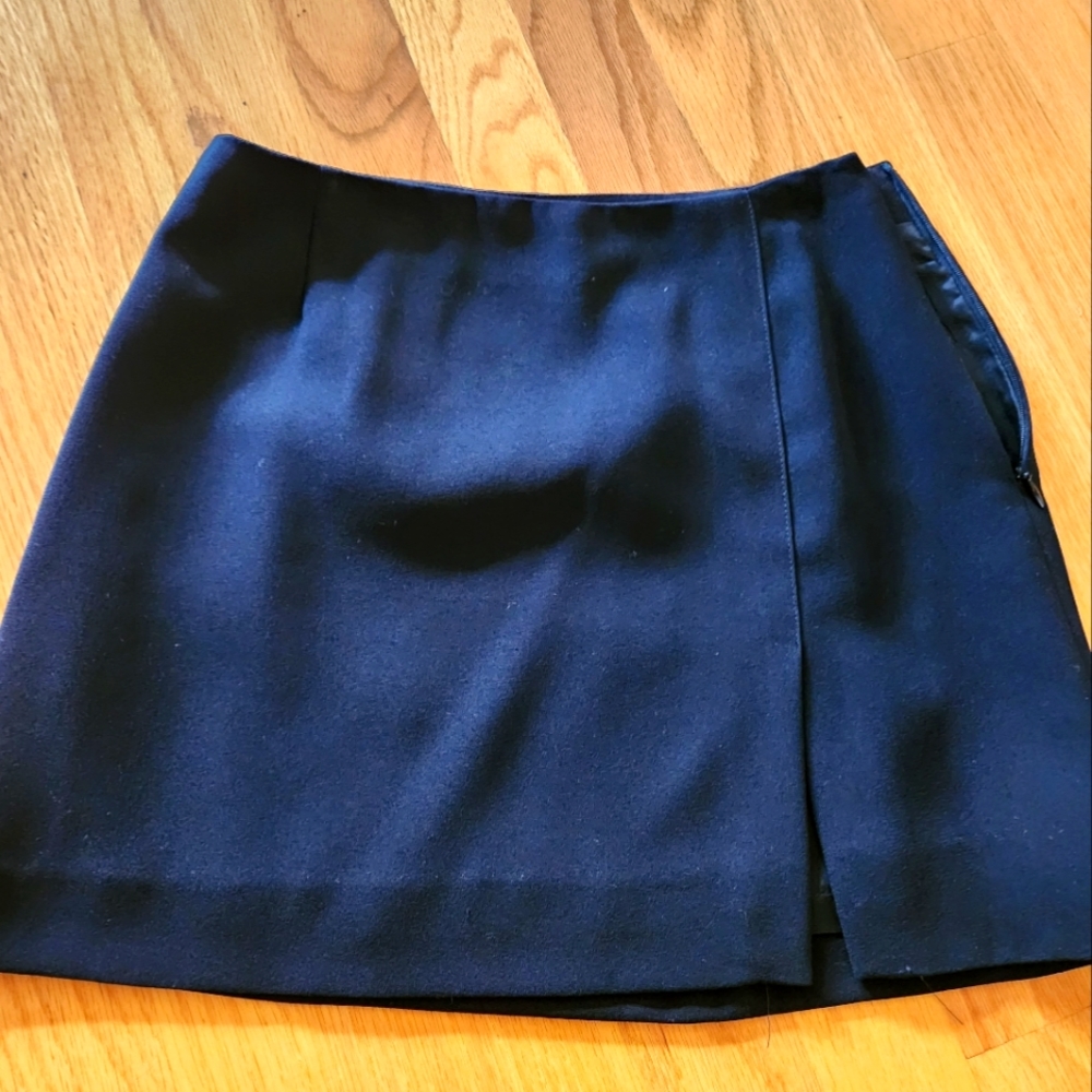 Esprit De Corp polyester black mini skirt